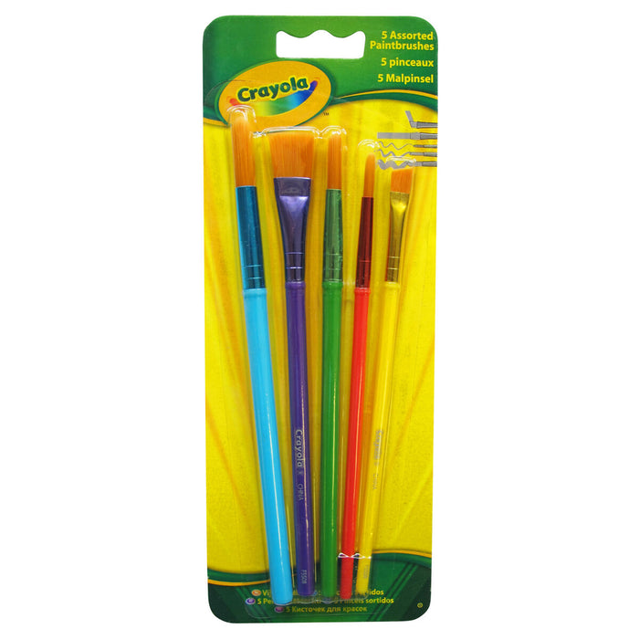 Crayola Assorted Paintbrushes (Pack of 5)