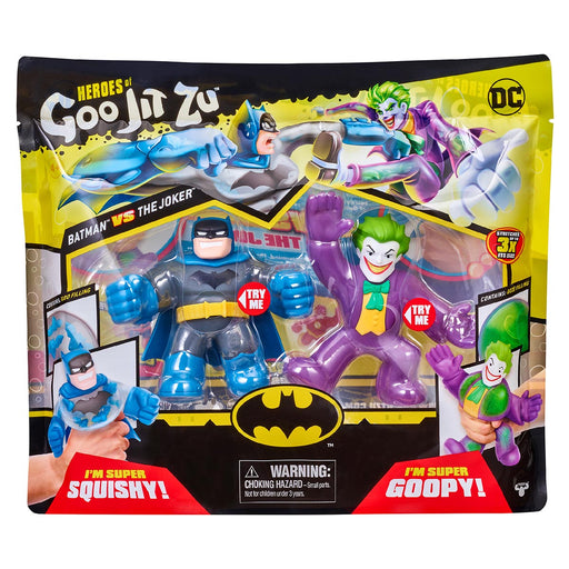 Heroes of Goo Jit Zu DC Batman Vs The Joker Stretch Figures