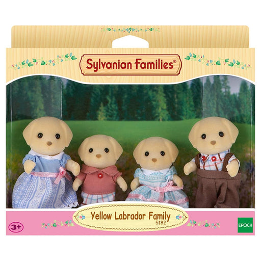 Sylvanian Families Yellow Labrador Family Figures (4 Pack)