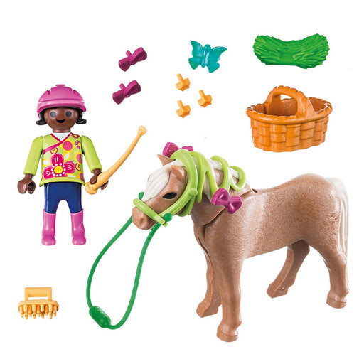 Playmobil Special Plus Girl with Pony Playset