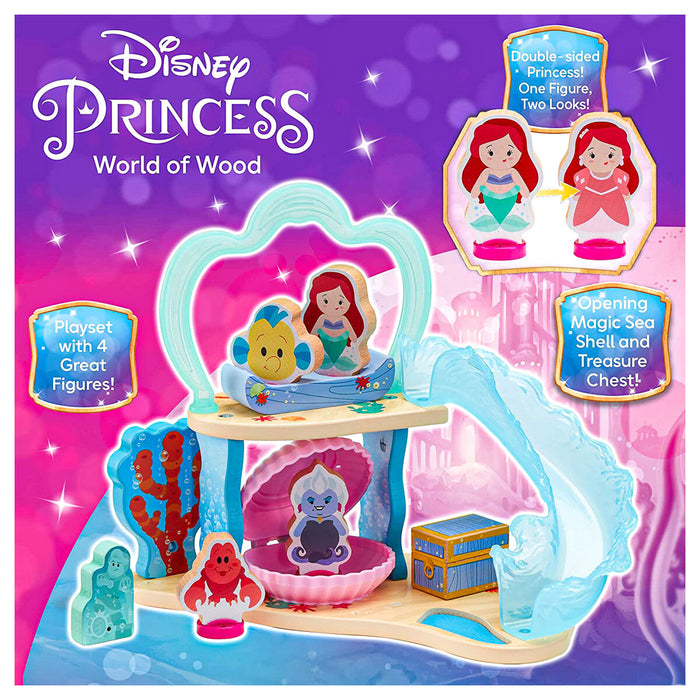 Disney Princess Ariel’s Wooden Undersea Grotto Playset