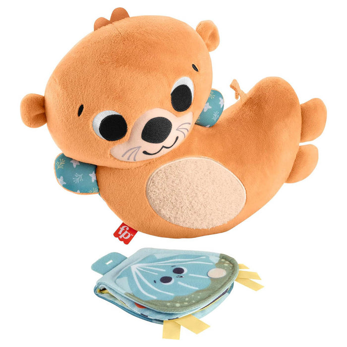 Fisher-Price 2-in-1 Rockin’ Tummy Time Otter Soft Toy