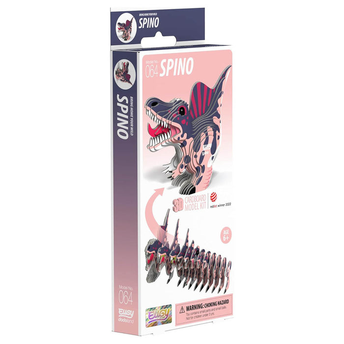 EUGY Spino 3D Cardboard Model Kit