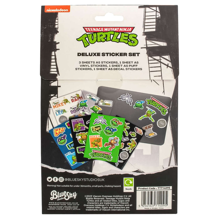 Teenage Mutant Ninja Turtles Deluxe Sticker Set