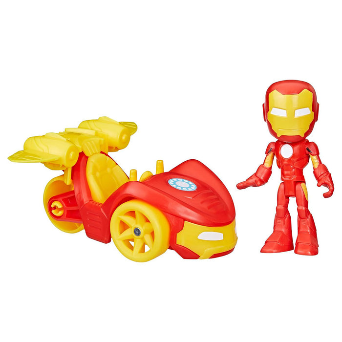  Marvel Spidey and his Amazing Friends: Iron Man Iron Racer Vehicle