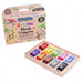 Booghe Organic Block Crayons (10 Pack)