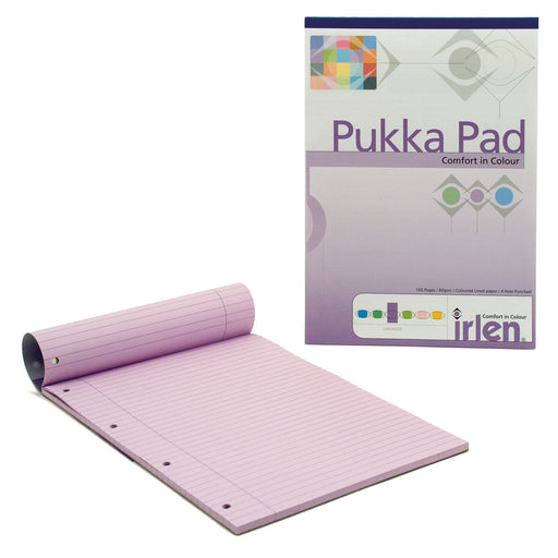 Pukka Pad Comfort in Colour Irlen Syndrome/Dyslexia Lavender A4 Refill Pad