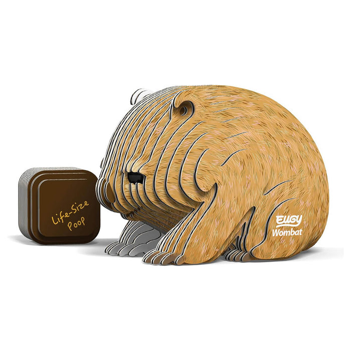 EUGY Wombat 3D Cardboard Model Kit