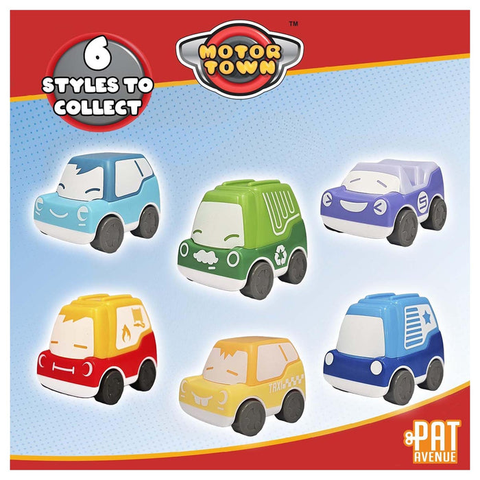 Motor Town Cars 4-Pack (styles vay)