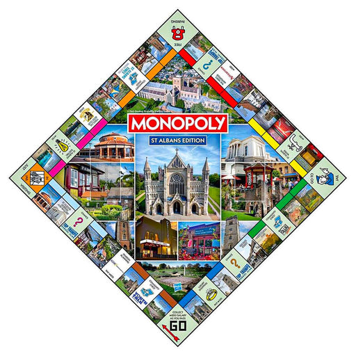 Monopoly Board Game St Albans Edition