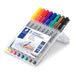 Staedtler Lumocolor Non-Permanent Universal Fine Line Pens Pack of 8