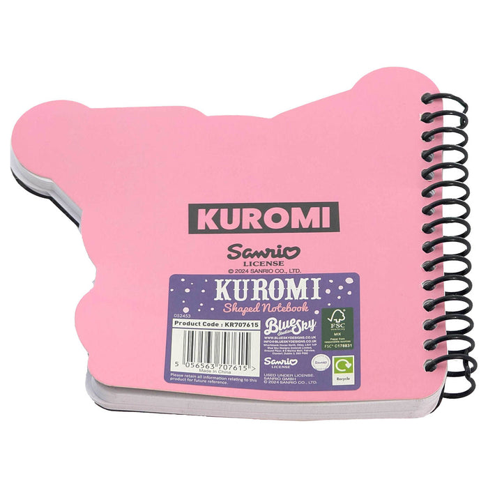 Hello Kitty Kuromi Shaped Notebook (160 Pages)