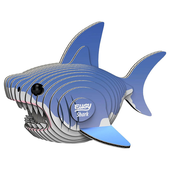 EUGY Shark 3D Cardboard Model Kit