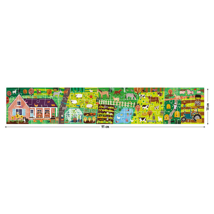 Headu Farm & Stickers Puzzle Set