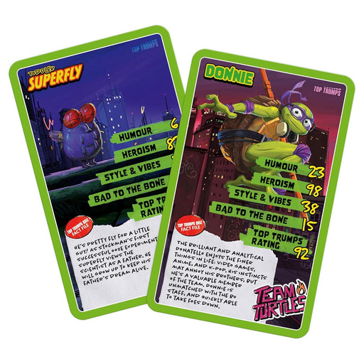 Teenage Mutant Ninja Turtles Top Trumps Specials Card Game