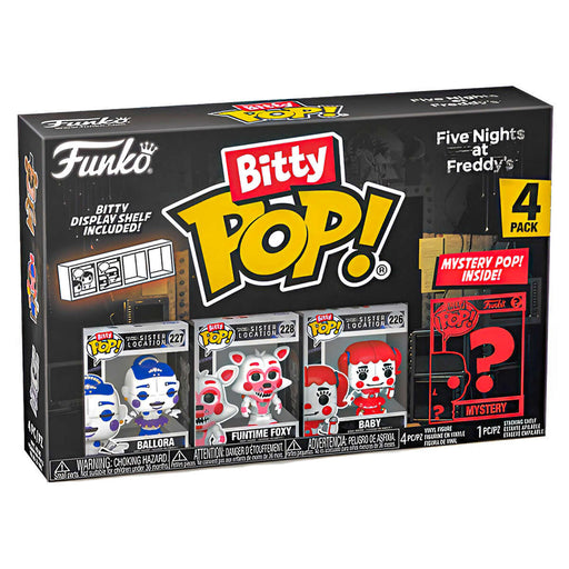 Funko Bitty Pop! Five Nights At Freddy's Mini Figures Series 1 (4 Pack)