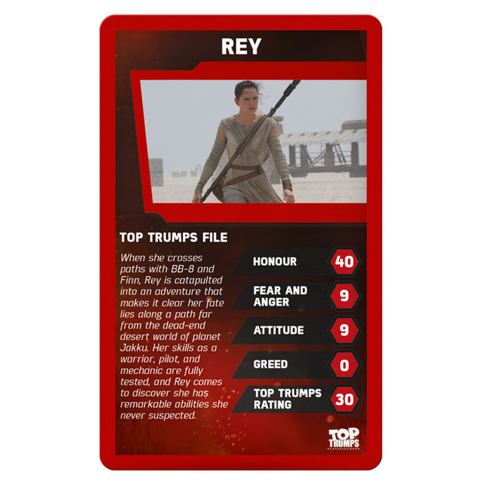 Top Trumps Card Game Star Wars: The Force Awakens Edition