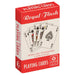 Royal Flush Linen Finish Premium Playing Cards (2 Decks, Red & Blue)