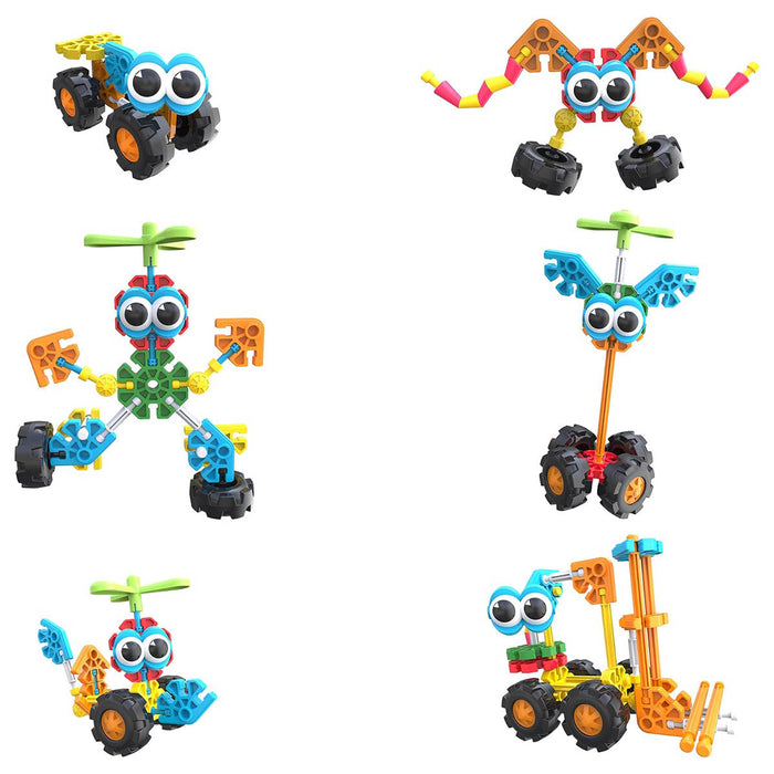 Kid K'nex Zoomin' Buddies 48 Piece Building Set