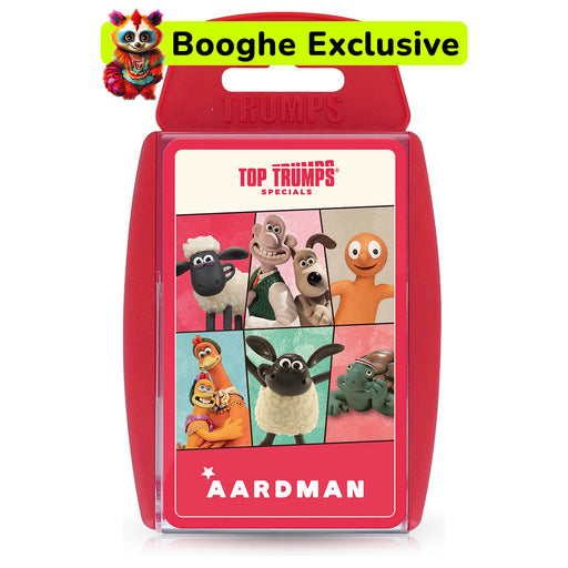 Aardman Top Trumps Specials Card Game