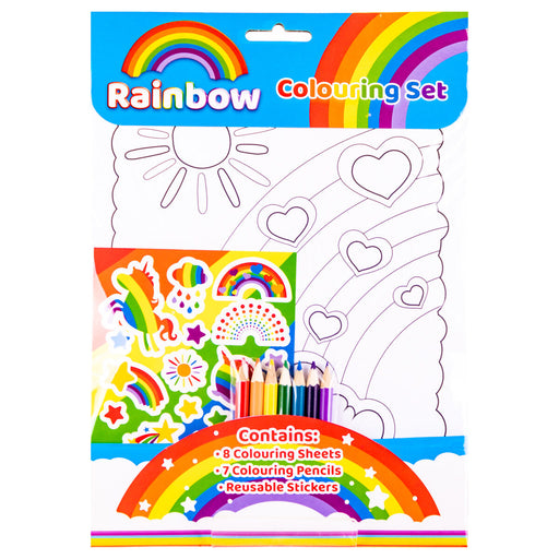 Rainbow Colouring Set