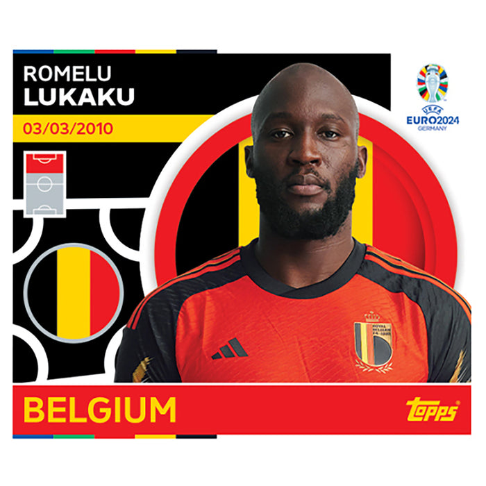 Topps EURO 2024 Official Stickers Single Pack