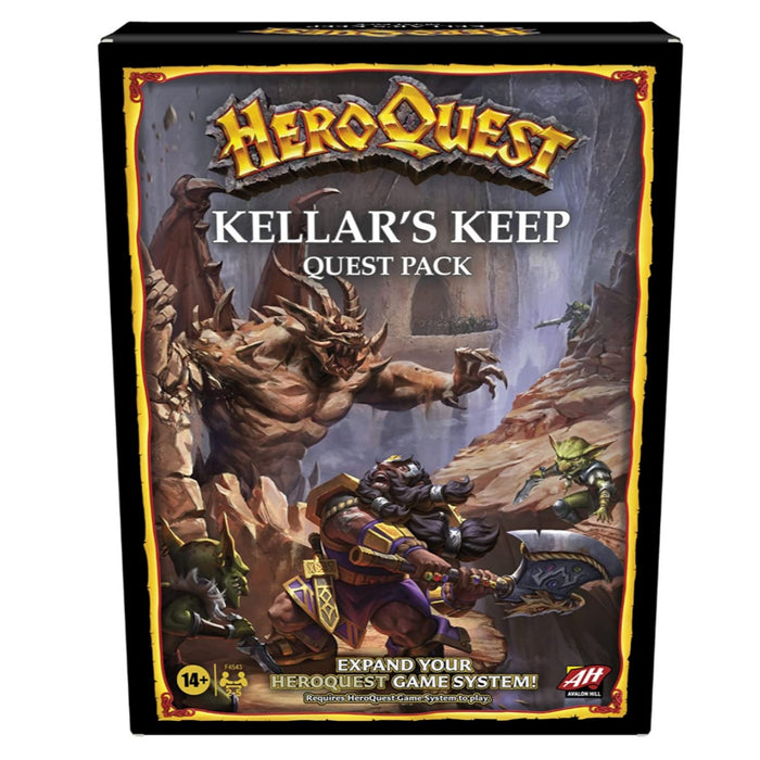 HeroQuest Kellar's Keep Quest Pack Game Expansion