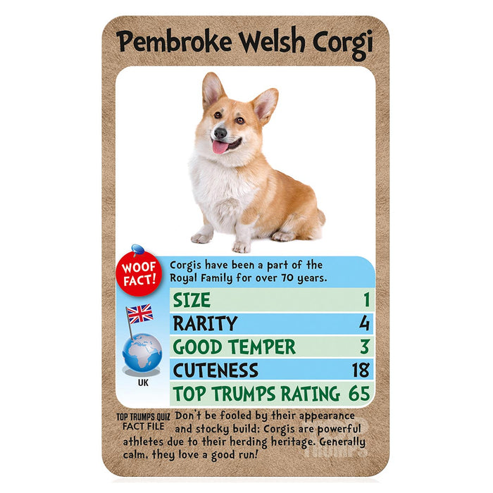 Dogs Top Trumps Classics Card Game