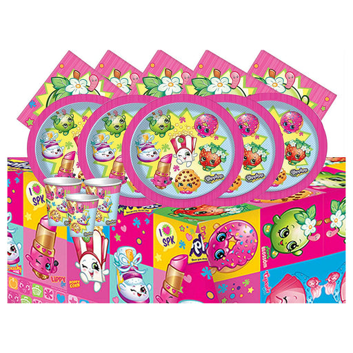 Shopkins Party Tableware Set 24 Guests