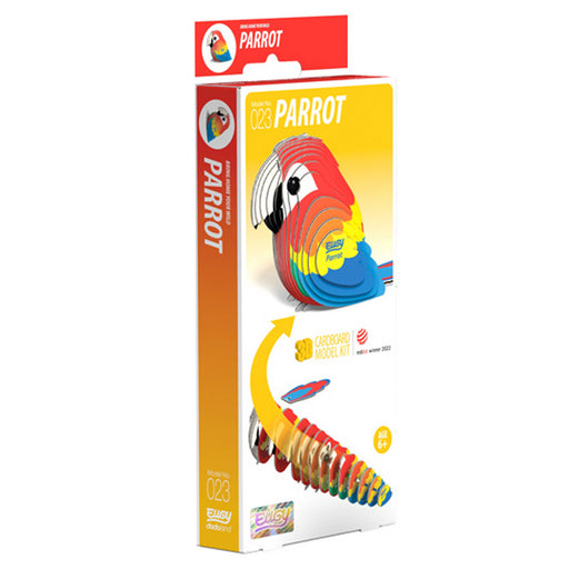 EUGY Parrot 3D Cardboard Model Kit