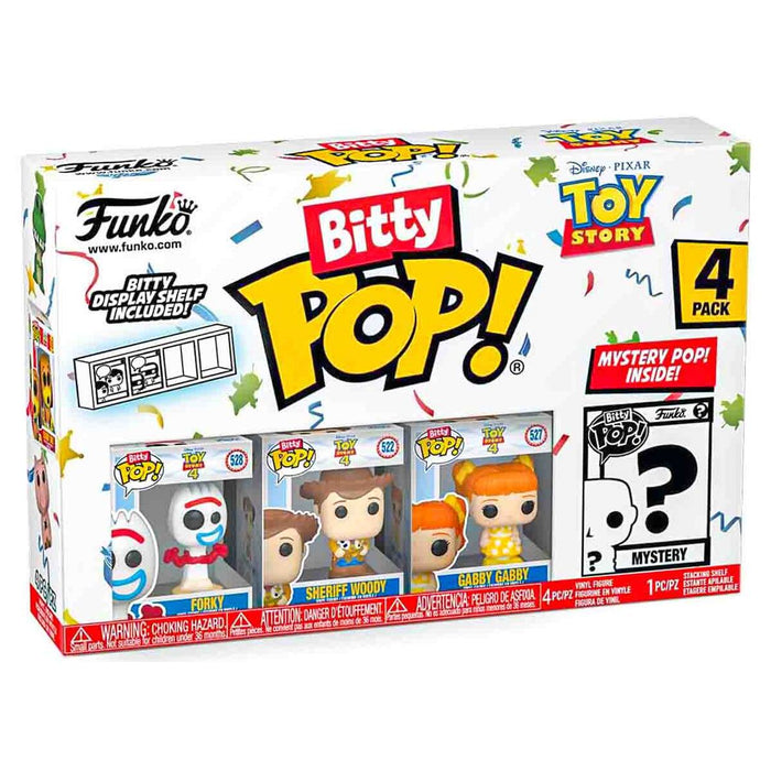 Funko Bitty Pop! Disney: Toy Story Mini Figures Series 1 (4 Pack)