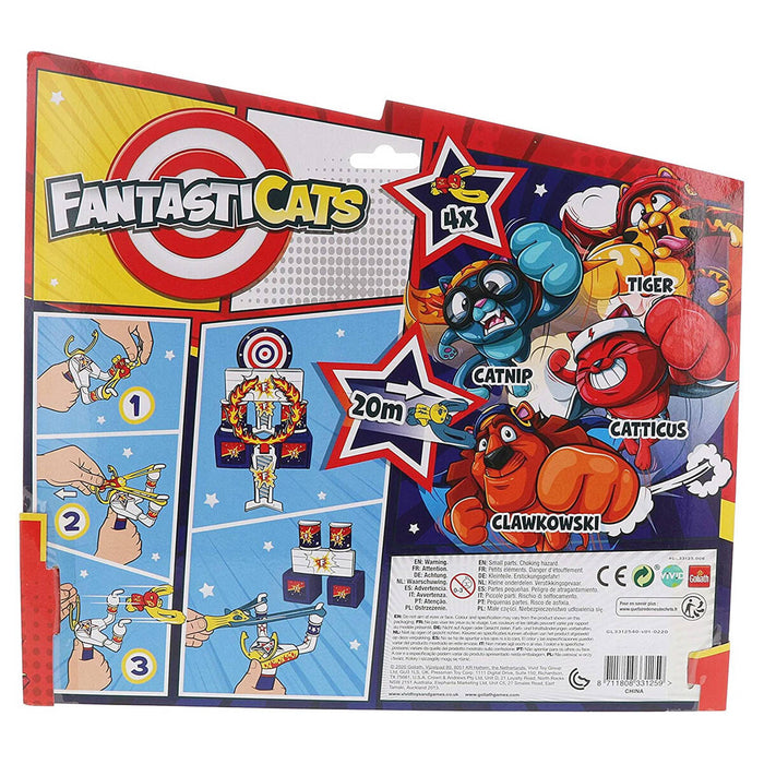 Fantasticats Super Cat-apult Stunt Set