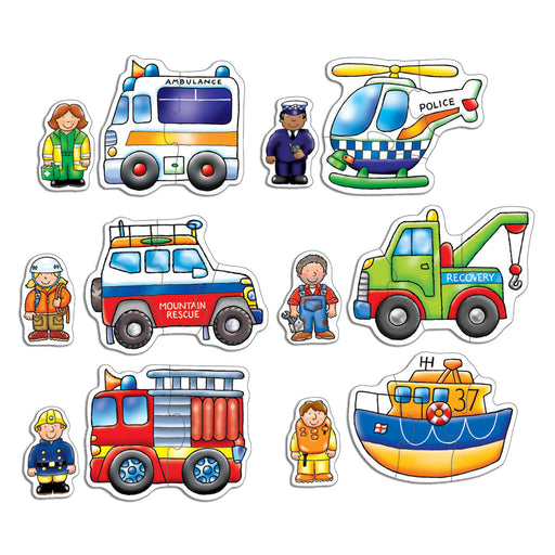 Orchard Toys Rescue Squad 6 Puzzles