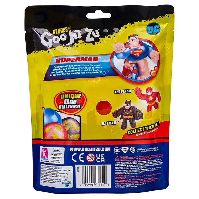 Heroes of Goo Jit Zu DC Superman Stretch Figure Booghe