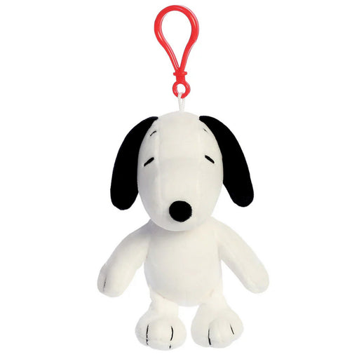  Peanuts Snoopy Key Clip 4.5 inch Soft Toy