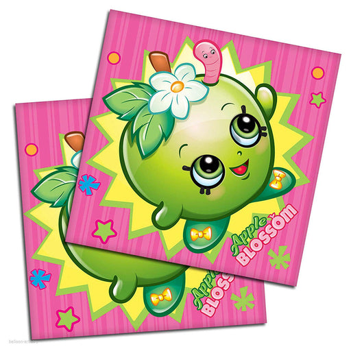 Shopkins Napkins Pack of 16