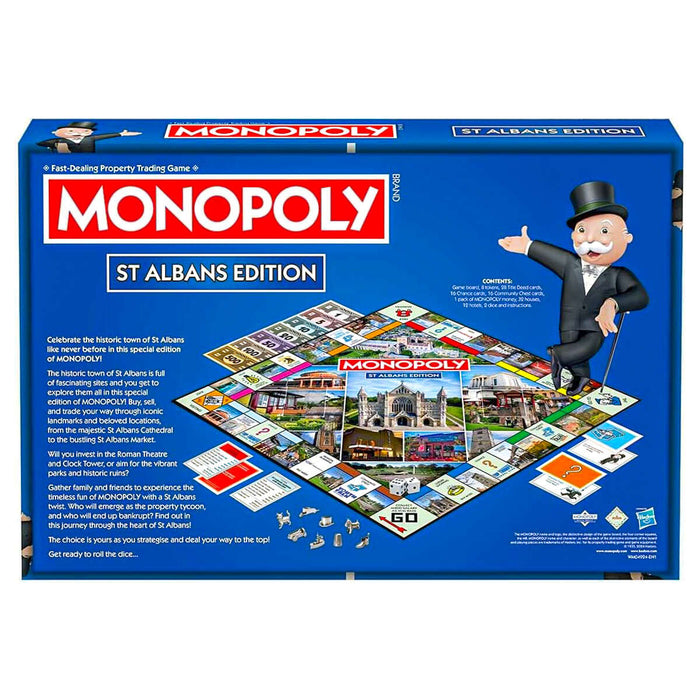 Monopoly Board Game St Albans Edition