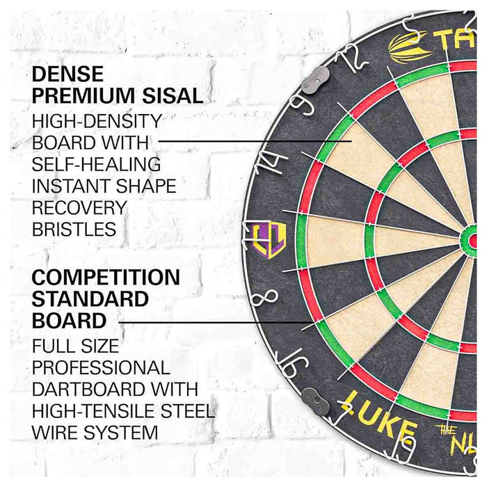  Luke 'The Nuke' Littler Dartboard Set