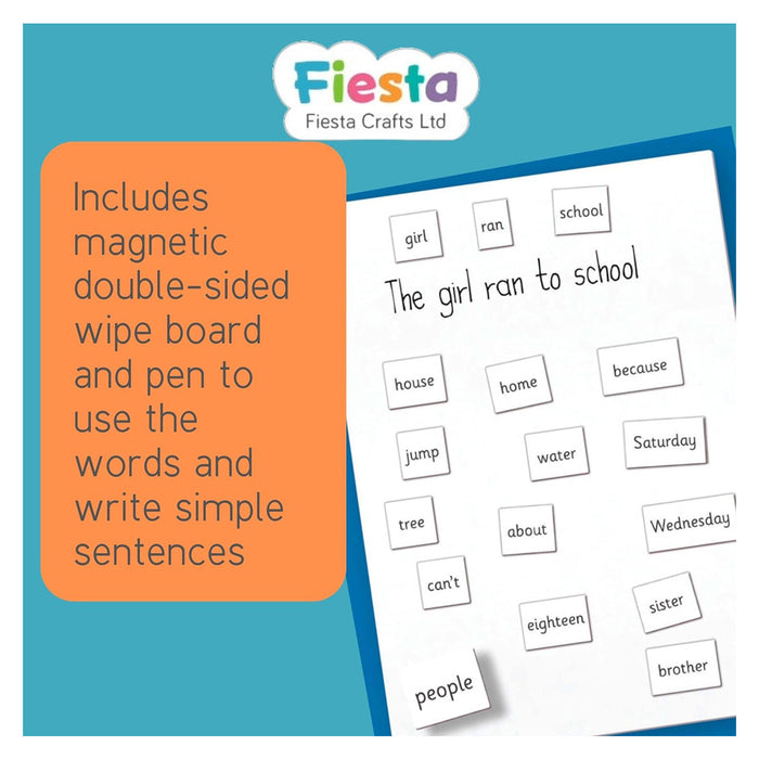 Fiesta Crafts Magnetic Words School Years 1 & 2 Set