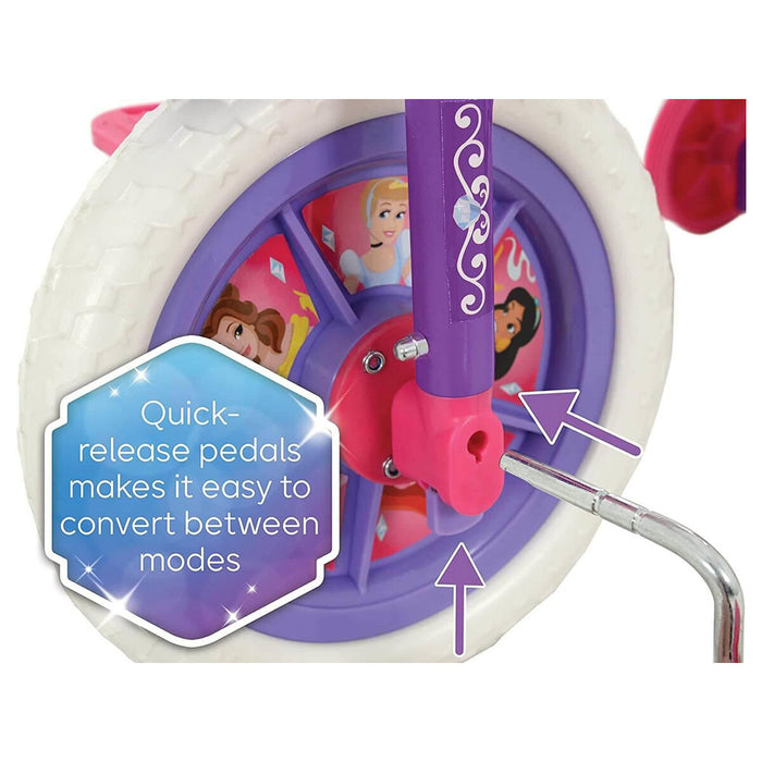 Disney Princess 2-in-1 10" Training Bike