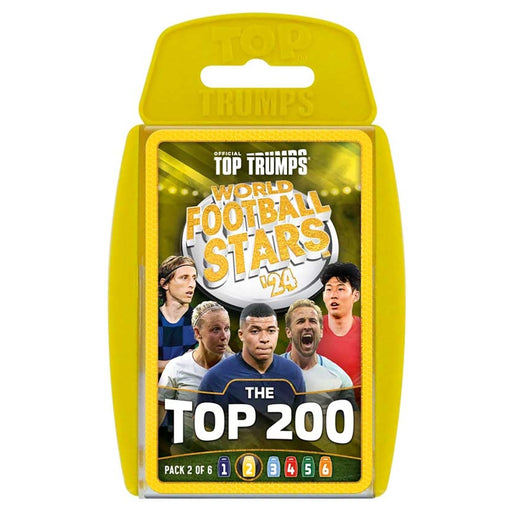 World Football Stars '24 Top 200 Top Trumps Card Game (Pack 2 of 6)