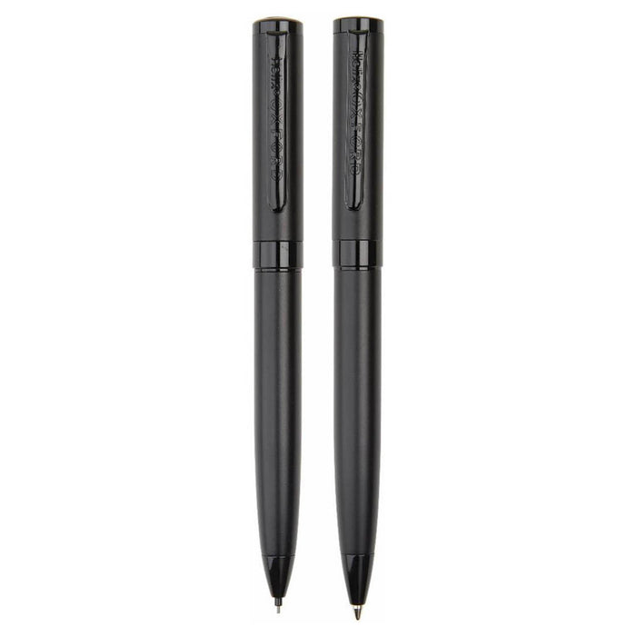 Helix Oxford Limited Edition Black Ballpoint Pen & Mechanical Pencil Gift Set