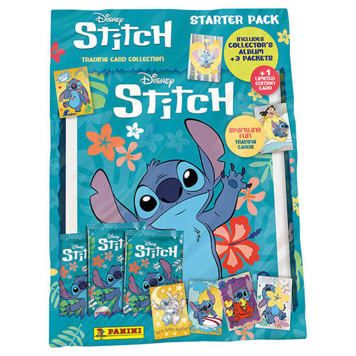 Panini Disney Stitch Sparkling Fun Trading Cards Starter Pack