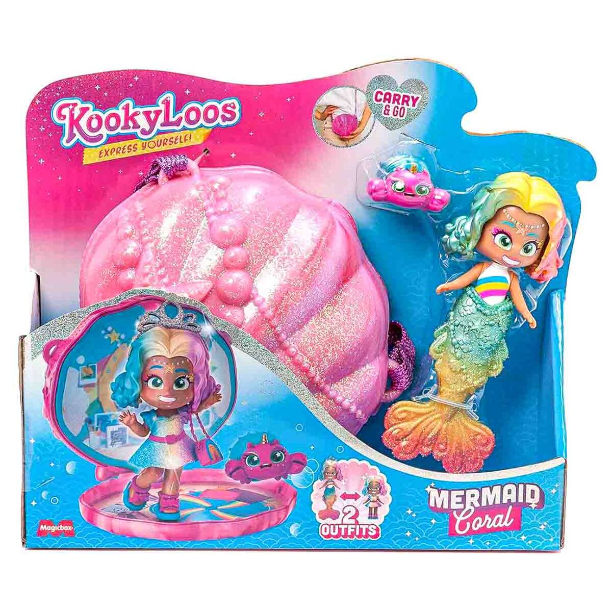 Kookyloos Express Yourself Mermaid Coral Doll — Booghe