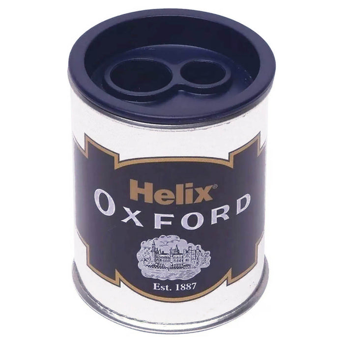 Helix Oxford Double Hole Barrel Pencil Sharpener