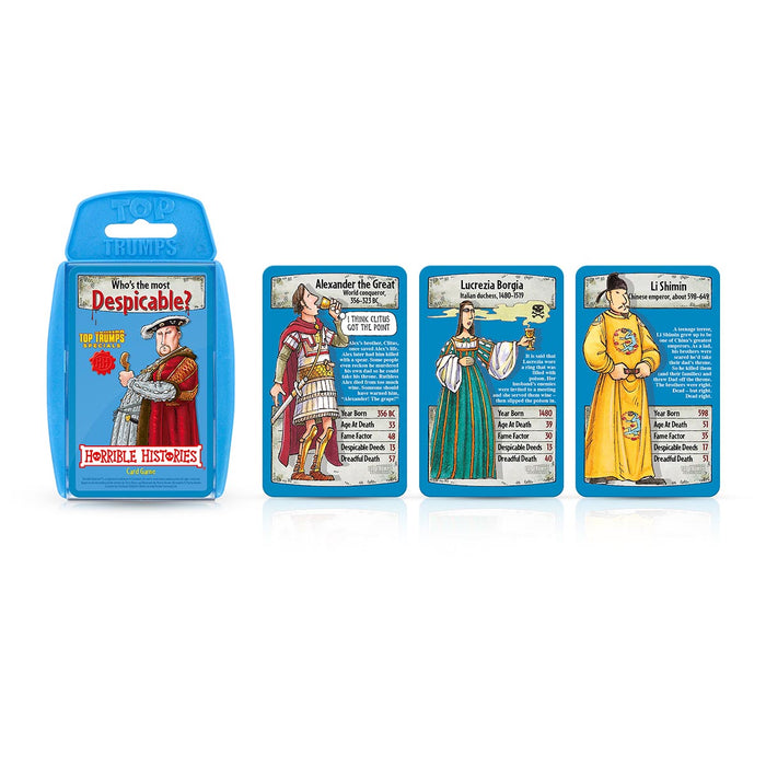 Horrible Histories Top Trumps Specials Card Game