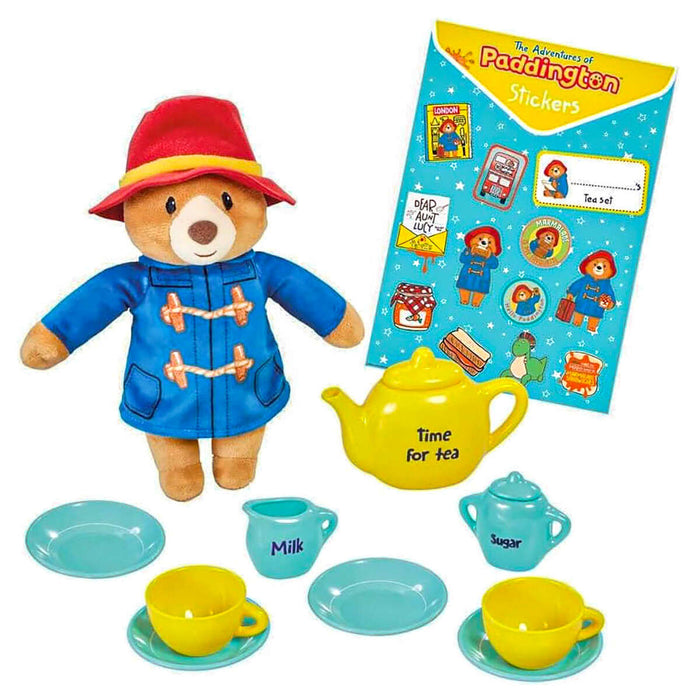 Paddington Soft Toy and Tea Set