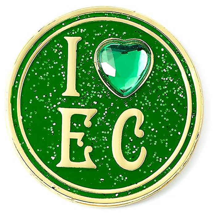 Wicked: I Love Emerald City Pin Badge