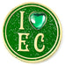 Wicked: I Love Emerald City Pin Badge