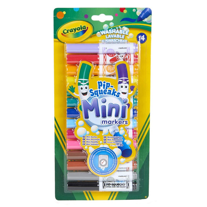 Crayola Pip-Squeaks Mini Markers (14 Pack)